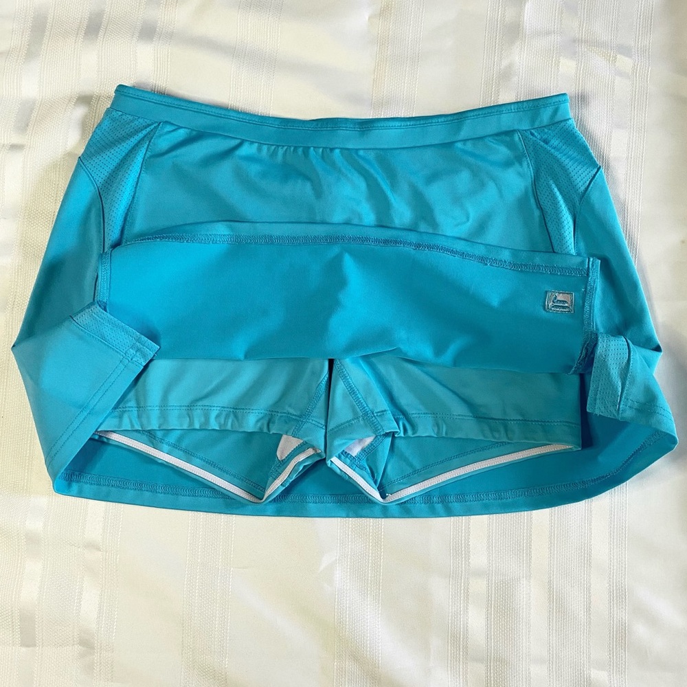 FILA Blue Athletic Mini Skort Size L - Picture 5 of 6